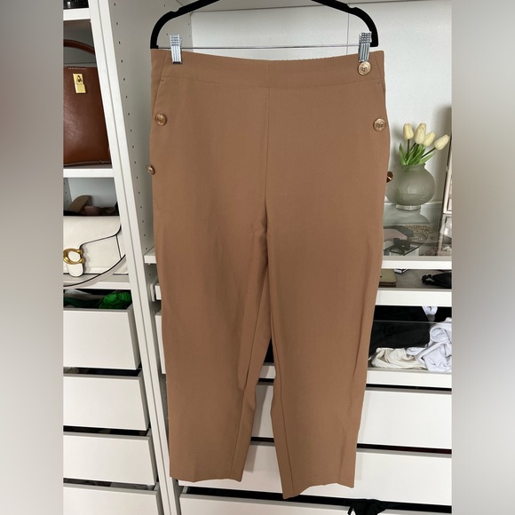 Zara beige pants - Picture 1 of 4
